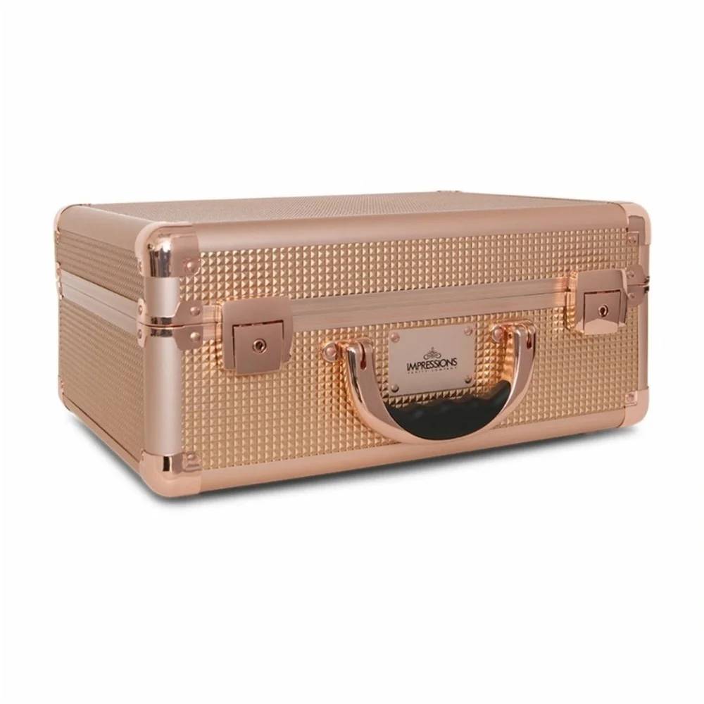 SlayCase® 2.0 Vanity Travel Case in Rose Gold Shimmer